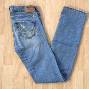 Hollister straight legged jeans